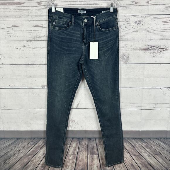 Dear John Jeans Womens 29 Blue Gisele High Rise Skinny Stretch Comfort Highmore - Picture 1 of 15